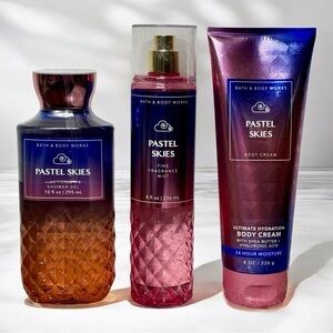 Bath and Body Works Pastel Skies Body Care Gift Set NWT